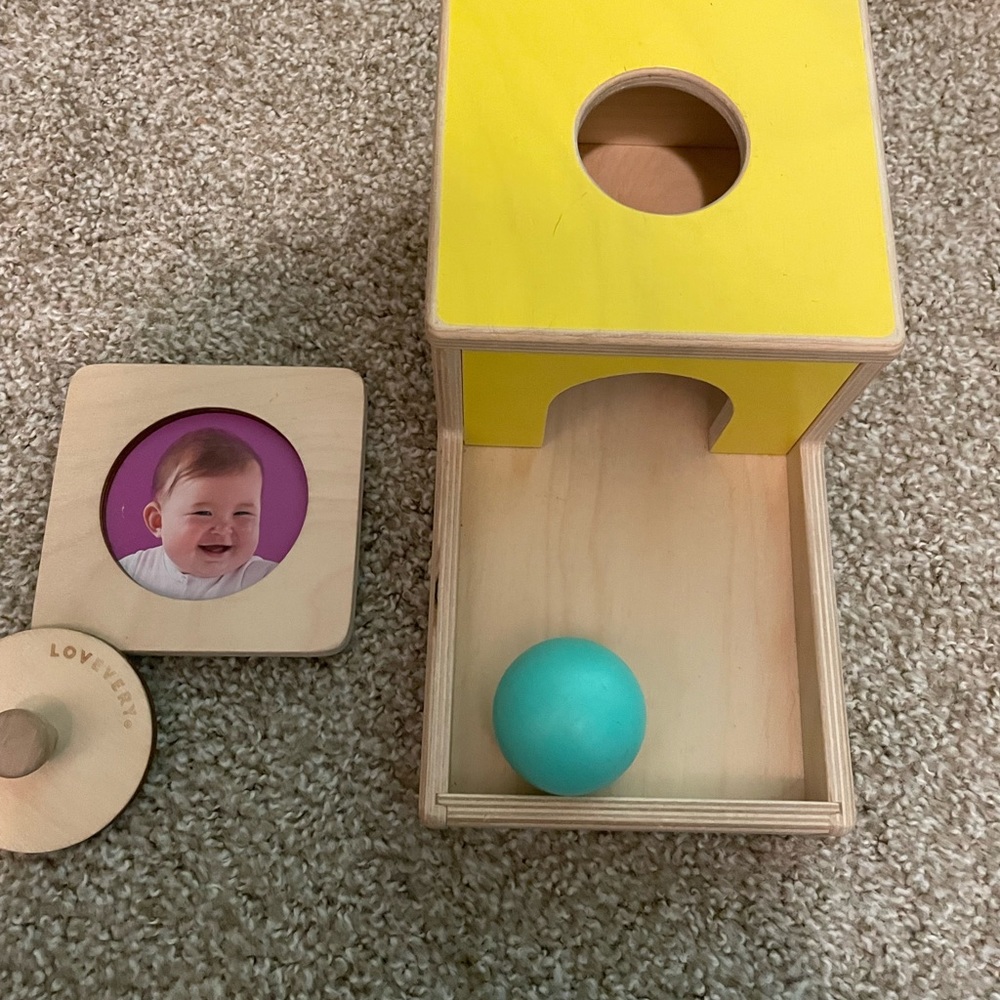Livery ball drop box and first puzzle